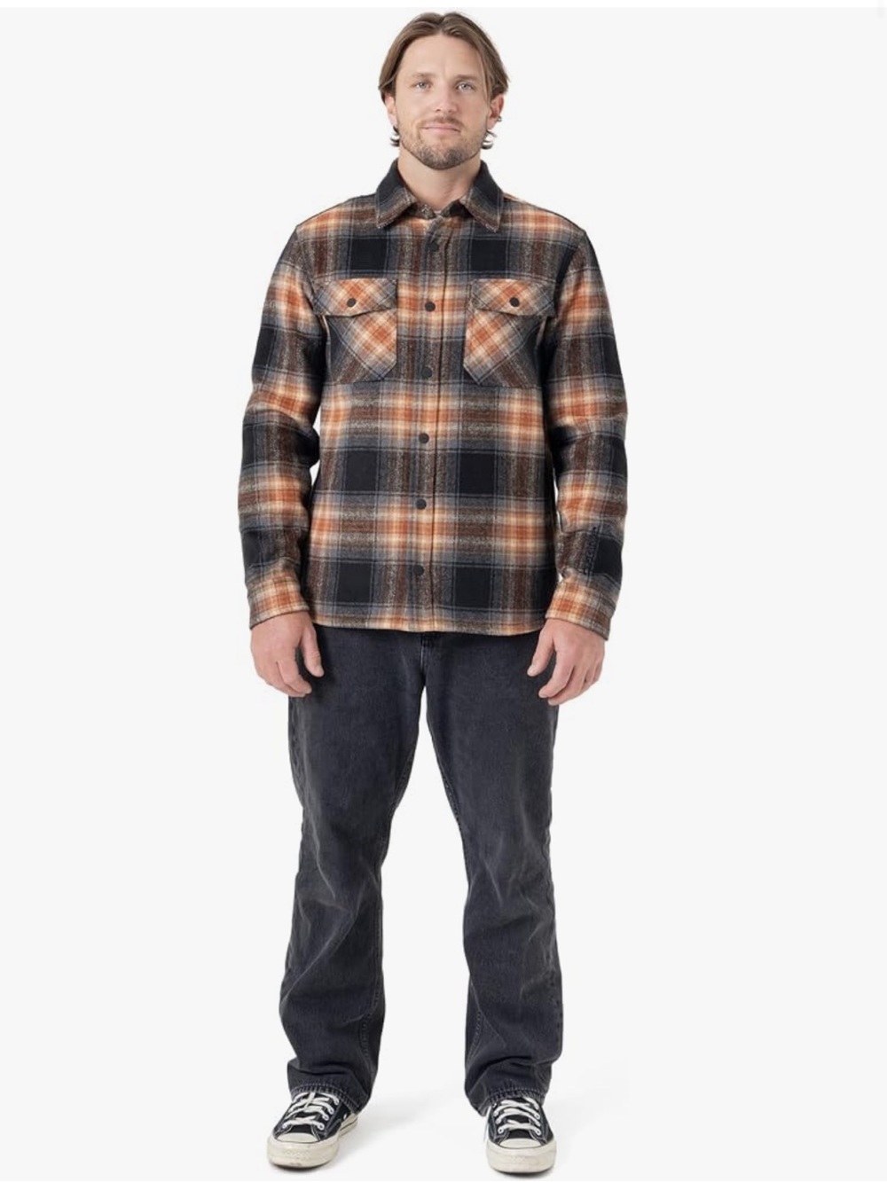 Dakine Men’s Bonded Fleece Shirt Jacket Shacket Small